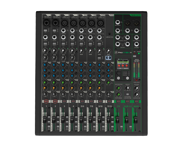 Mackie ProFX12v2 12-Channel Professional Effects Mixer AS factory IS